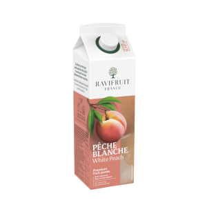 Puré de melocotón blanco Ravifruit