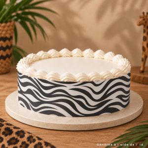 Esquema de pastel de cebra