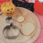 Juego de galletas de Halloween con forma de calabaza para llevar