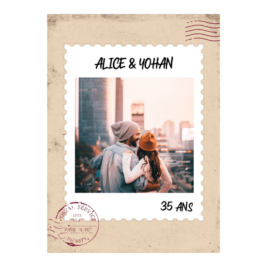 Sello decorativo A4 con foto comestible