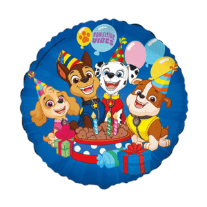 Globo de aluminio de 23 cm de Paw Patrol