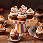 cupcakes de calabaza con especias