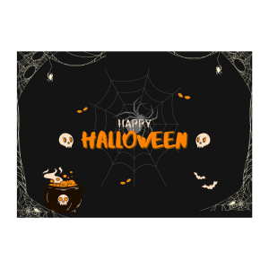 Hoja de azúcar A4 de Halloween