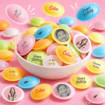 Platillos de dulces personalizados