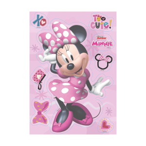 Silueta de pastel de Minnie precortada