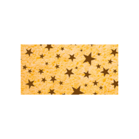 papel transfer de estrella marrón
