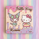Servilletas de papel plegables de doble pliegue de Hello Kitty Kuromi para cumpleaños