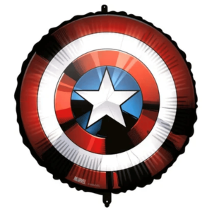 Globo de cumpleaños de los Vengadores - Escudo del Capitán América