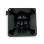Base de molde de silicona con forma de calavera, Cécoa Paris