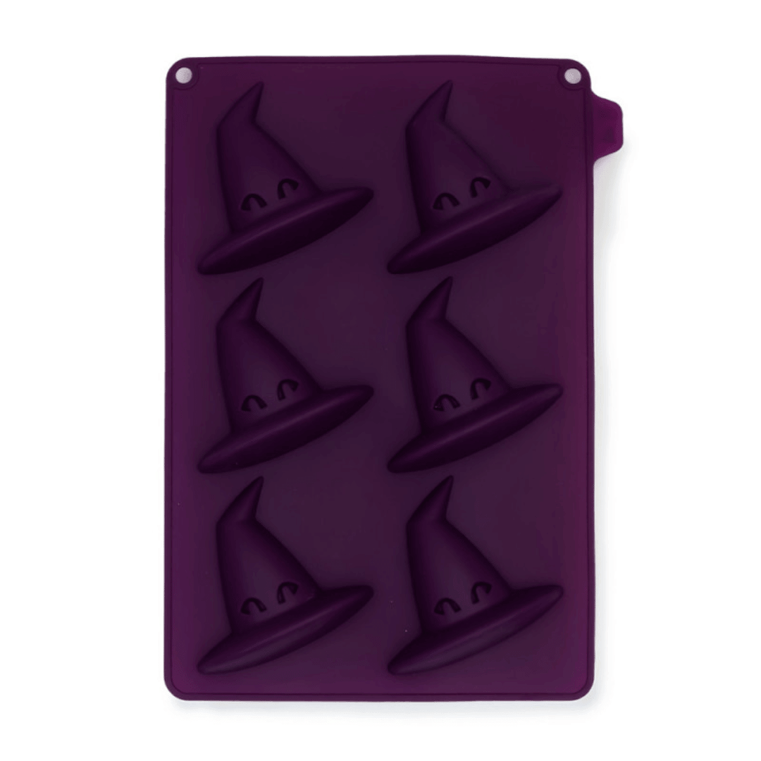 Molde de silicona para pasteles con forma de sombrero de Halloween