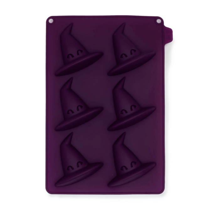 Molde de silicona para pasteles con forma de sombrero de Halloween