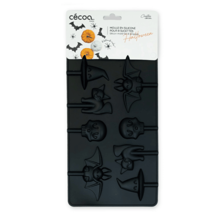 Molde para piruletas de Halloween Cecoa Paris