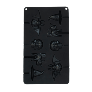 Molde de silicona para 8 piruletas de Halloween
