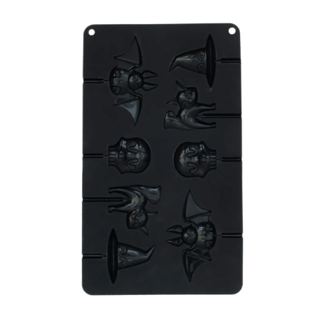 Molde de silicona para piruletas de dulces de Halloween