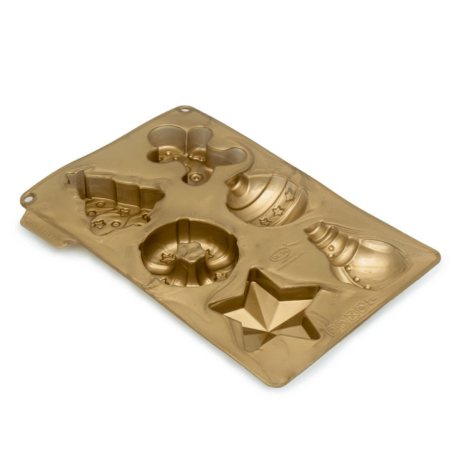 Molde de silicona para postres navideños individuales