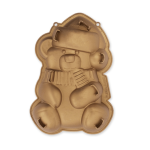 Molde para pastel con forma de osito de peluche navideño - Cécoa Paris