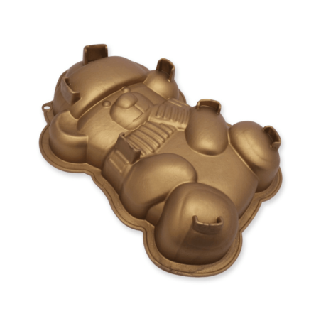 Molde de silicona con forma de osito de peluche para pastel de Navidad