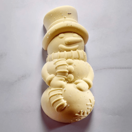 Tronco de Navidad muñeco de nieve Pavoni Italia