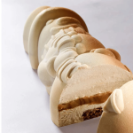 Muñeco de nieve de postre navideño, Pavoni Italia