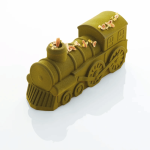buche de navidad en forma de locomotora - Pavoni Italia
