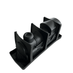 Molde de silicona para tronco de Navidad con forma de locomotora.