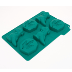 Molde de silicona para pastel de dinosaurio