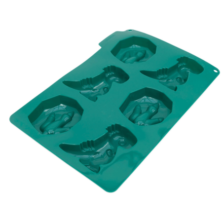 Molde de silicona para tartas con forma de dinosaurio, Cécoa Paris