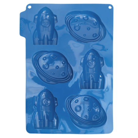 Molde para pasteles con temática espacial de Cécoa Paris.