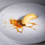 Molde trompe l'oeil para tarta de plátano