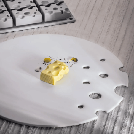 Molde trampantojo con queso Gruyère