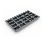 Molde de silicona para trampantojo de queso