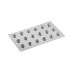 Molde de silicona con efecto trampantojo para pastel individual de nueces