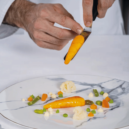 pastelería trampantojo de zanahoria - Pavoni Italia