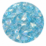 Purpurina comestible para pasteles azul cielo brillante