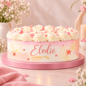 Esquema de pastel de cumpleaños