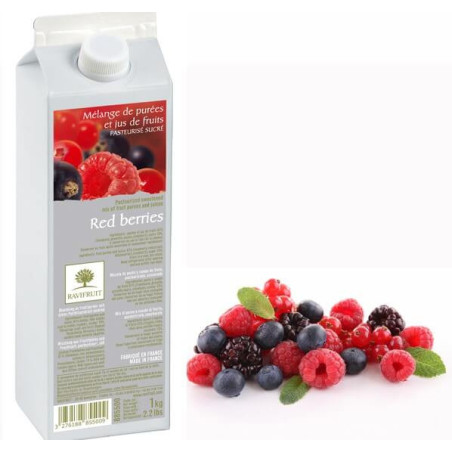 Puré de frutos rojos-1kg