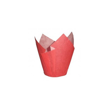 24-fundas-para-muffins-de-tulipán-rojo