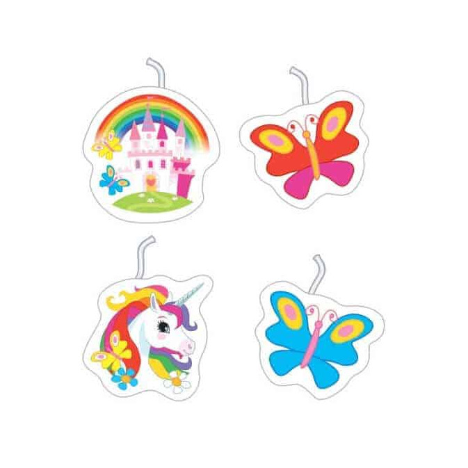 velas de unicornio