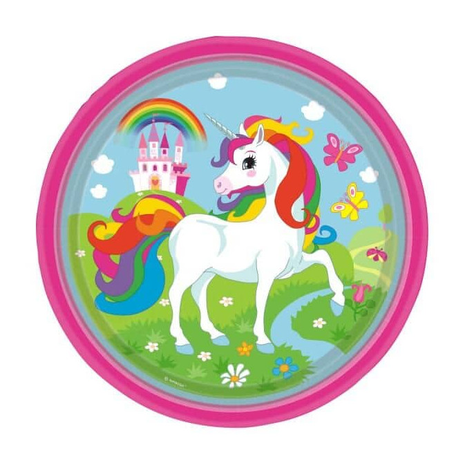 Platos de unicornio