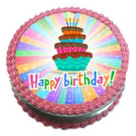 Disco-pastel-feliz-cumpleaños