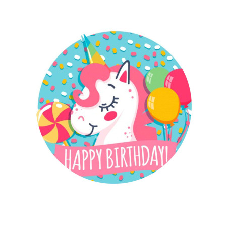 Disco-de-azucar-unicornio-20-cm