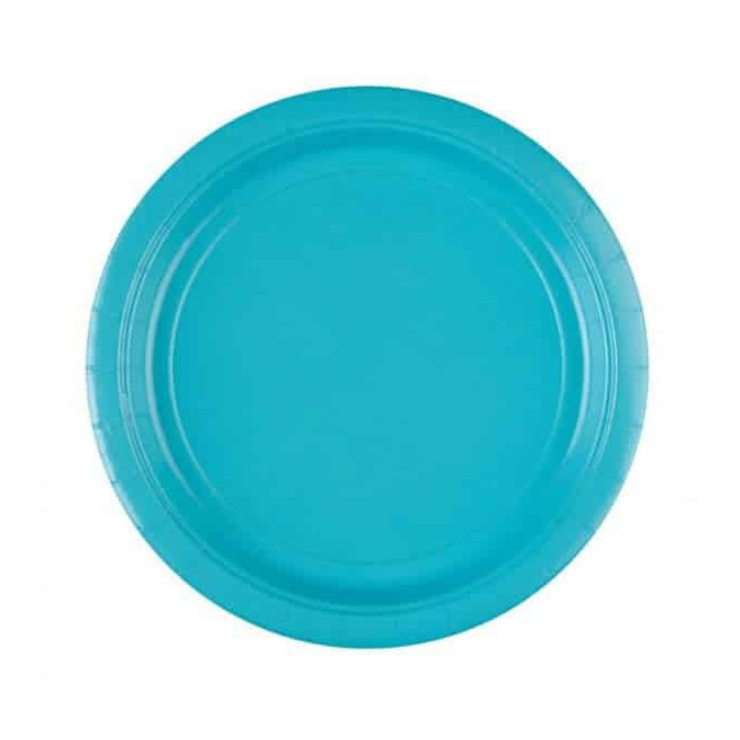platos-carton-turquesa-23-cm