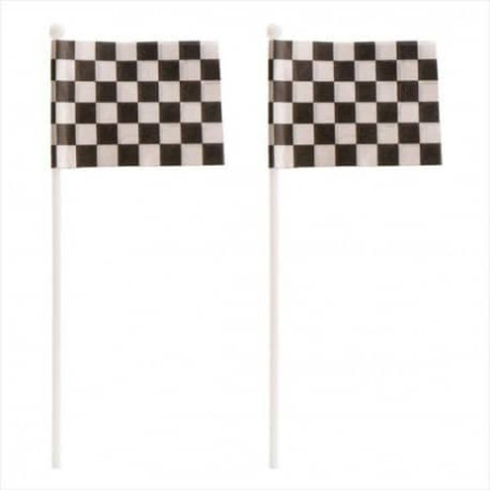6-banderas-de-carreras-en-púas-para-decorar-pastel-de-automóvil