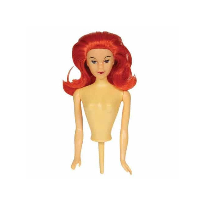 Busto-de-muñeca-pelirroja-para-pastel
