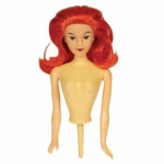 Busto-de-muñeca-pelirroja-para-pastel