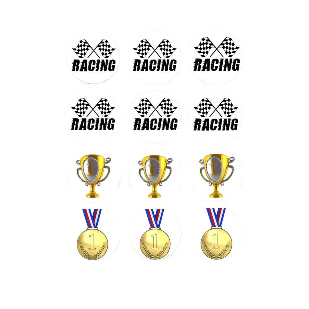 12-discos-de-magdalenas-de-azucar-Curso-de-carreras