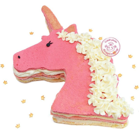 Molde para tarta Unicornio-XXL