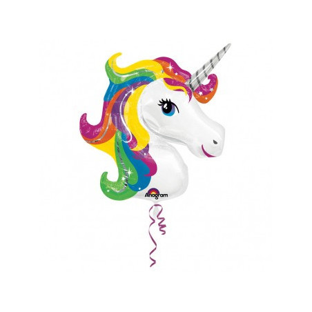 Globo de unicornio - 83 x 73 cm