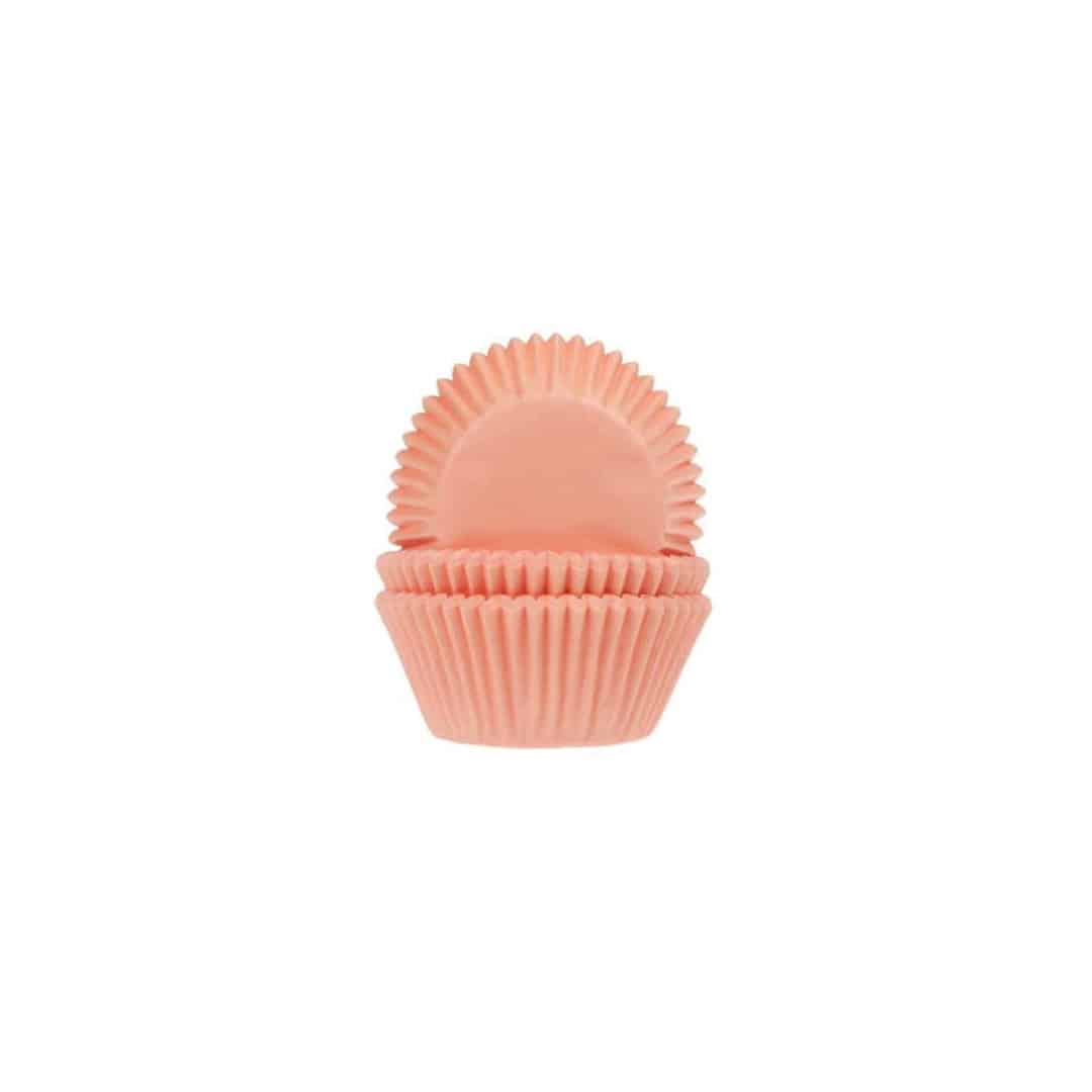 Cajas de 50 cupcakes de albaricoque.