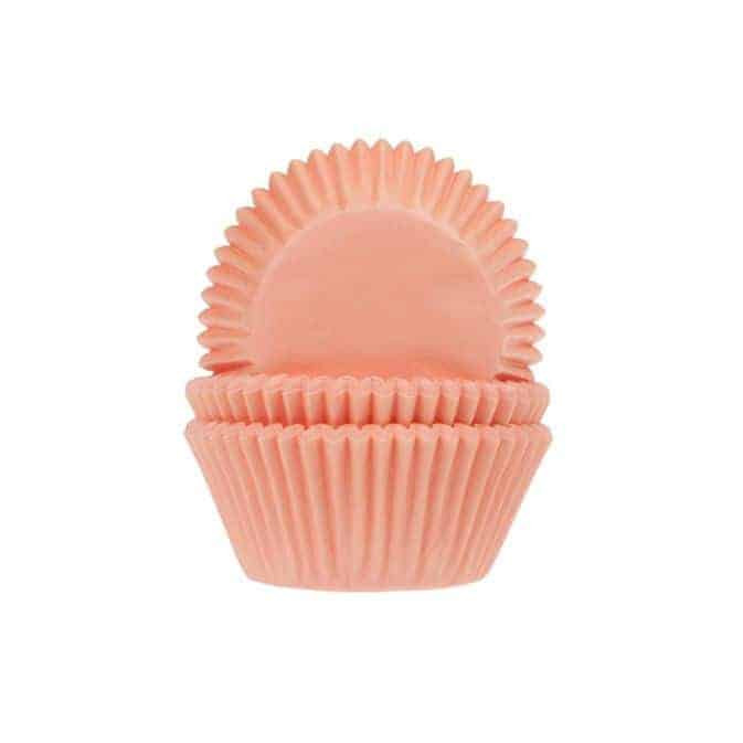 Cajas de 50 cupcakes de albaricoque.